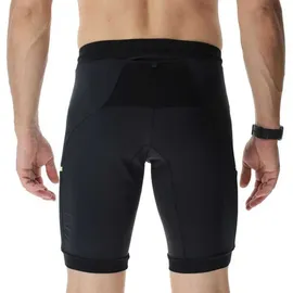 Uyn Strides Running OW Laufshorts Herren B131 black/yellow fluo M