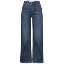 street one studio Wide Leg Jeans dark blue clean wash | Gr.: W33/L30