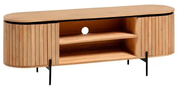 Kave Home TV-Lowboard Licia Holz Braun