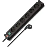 Brennenstuhl Bremounta 6-fach 3m schwarz