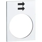 Schneider Bezeichnungsschild 30 x 40 mm Weiß