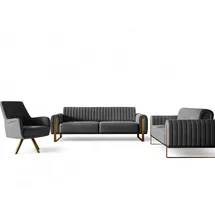 Fun Möbel Sofaset Valerie 3-2 Und Drehsessel