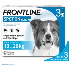 Frontline Spot on H 20 Lösung f.Hunde 3 St