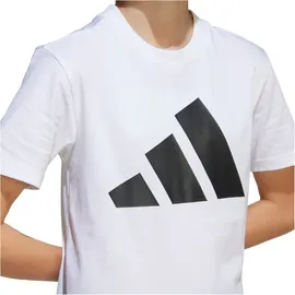 adidas Essentials Kids-Set Trainingsanzug Weiß/Schwarz 164