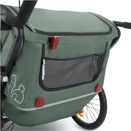 hauck Bike N Walk Duo Fahrradanhänger grün 2023