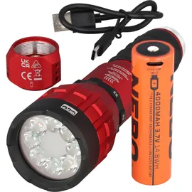 Nebo IllumaTrace – Präzise Blutspurenerkennung bis 80 m, LED Taschenlampe mit 190 Lumen, ideal auch für Jäger und Jagdvereine und Jägervereinigungen