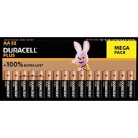 Duracell Plus Mignon AA Batterie MN1500 (32 Stk., AA), Batterien + Akkus