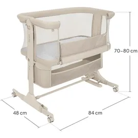 lionelo - Babybett 3in1 Jodie Beige - Beige