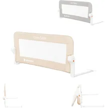 KIKKABOO Bettschutzgitter I am safe 102 cm 102 x 35 x 42 cm Beige