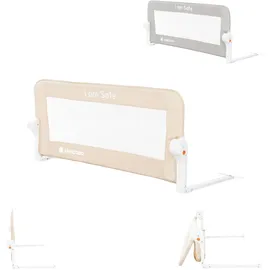 KIKKABOO Bettschutzgitter I am safe 102 cm 102 x 35 x 42 cm Beige