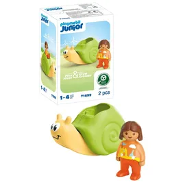 Playmobil 1.2.3 Schaukelschnecke mit Rasselfunktion 71699