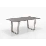 Niehoff Primus Tisch Trapez Kufengestell - Silber
