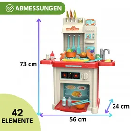 ebran trade Krumad Kinderküche Mehrfarbig (42tlg) (310700)