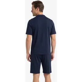 Hanro Pyjama Night & Day Blau M