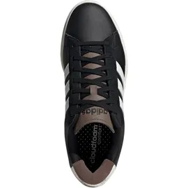 adidas Grand Court 2.0 Core Black/Off White/Earth Strata 46 2/3