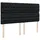 vidaXL Boxspringbett mit Matratze Schwarz 180x200 cm Stoff