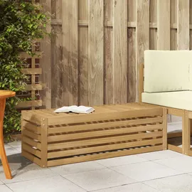 vidaXL Hocker Bank 115 x 43 x 37 cm Weiß