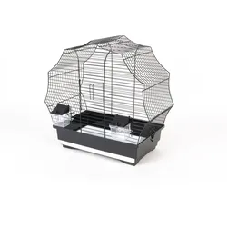 Vogelkäfig Vogelheim Vogelbauer schwarz