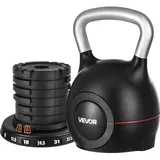 Vevor Verstellbare Kettlebell 2-20 kg Schwarz