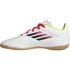 adidas F50 Club Indoor Boots Kinder Cloud White/Core Black/Solar Yellow 34