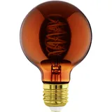 EGLO LED Globe G80 E27 4W kupfer