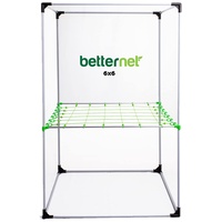 Betternet 6x6 Basic Scrognet für 16mm Zeltstangen | Grow | Box Net | Grow Net für Indoor Grow Tent | Grownet | Scrognetz | | Scrognet | Für jedes Growzelt bis 120x120 cm | growber