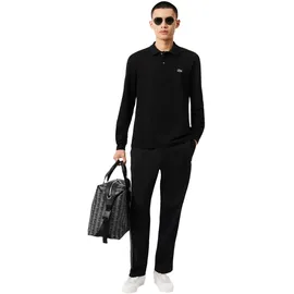 Lacoste Langarm Poloshirt Schwarz M