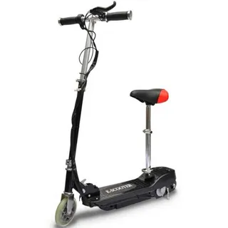 vidaXL E-Scooter mit Sitz 120 W Schwarz