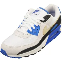 Nike Air Max 90 Herren Premium White/Racer Blue/Black/Khaki 42,5