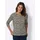 Classic Basics 3/4-Arm-Shirt CLASSIC BASICS "3/4-Arm-Shirt", Damen, Gr. 42, bunt (marine, ocker, bedruckt), 100% Baumwolle, geblümt, gemustert, mehrfarbig, Rundhals, Shirts 3/4-Arm-Shirt