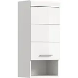 INOSIGN Hängeschrank INOSIGN "SIENA, Breite 37cm, 1 Tür, 1 offenes Fächer, 1 Einlegeboden, MDF-Front", weiß, B:37cm H:79cm T:24cm, FSC-zertifizierter Holzwerkstoff, Schränke, Hängeschrank, in verschiedenen Farben erhältlich, Badmöbel, Badschrank, Schrank, Bad