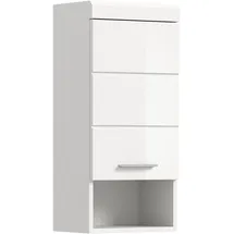 INOSIGN Hängeschrank INOSIGN "SIENA, Breite 37cm, 1 Tür, 1 offenes Fächer, 1 Einlegeboden, MDF-Front", weiß, B:37cm H:79cm T:24cm, FSC-zertifizierter Holzwerkstoff, Schränke, Hängeschrank, in verschiedenen Farben erhältlich, Badmöbel, Badschrank, Schrank, Bad