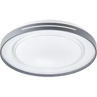 Brilliant Barty 1x LED 48 cm weiß/dunkelgrau