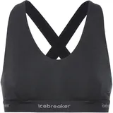 Icebreaker Merino Blend 125 Cool-Lite Sprite Racerback-BH Damen schwarz XS