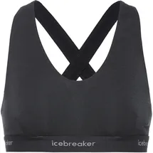 Icebreaker Merino Blend 125 Cool-Lite Sprite Racerback-BH Damen schwarz XS