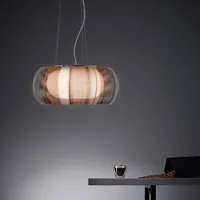 Brilliant Relax 2-flg. 40 cm rund bronze/chrom