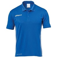Uhlsport Score Polo Shirt Poloshirt, azurblau/Weiß, 164