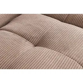 Riess-Ambiente Ecksofa Cord 3-Sitzer Beige