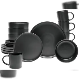 VAN WELL Nero Kombiservice 16-tlg. schwarz