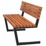 Plus Relax Bank 150 x 52 x 82 cm Schwarz
