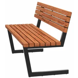 Plus Relax Bank 150 x 52 x 82 cm Schwarz