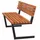 Plus Relax Bank 150 x 52 x 82 cm Schwarz