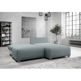 ax living Ecksofa mit Schlaffunktion Ederra 208 cm breit – beige Stoff R