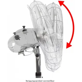 ProfiCare PC-VL3064MS 40 cm Standventilator Silber/Weiß