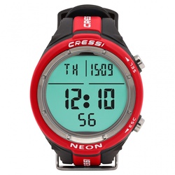 Cressi Neon Tauchcomputeruhr - Farbe: RED