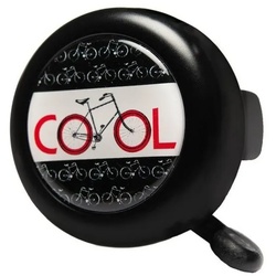 REICH CYCLE-BELLS Fahrradklingel Motivglocke ‚cool‘ 55 mm schwarz