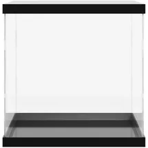 vidaXL Vitrine + Buffetschrank Francesco 30 x 30 x 30 cm Transparent