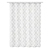 KLEINE WOLKE Duschvorhang Classy 180 x 200 cm weiß