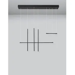 Elettra LED Hängelampe Sandig Schwarz