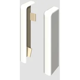 EGGER Endstück 6 cm Universal Weiß 2 Stück
